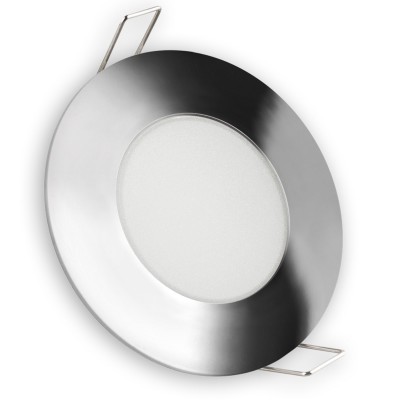 ARO LED FIJO IP65 REDON. CROMO   5W FRIA